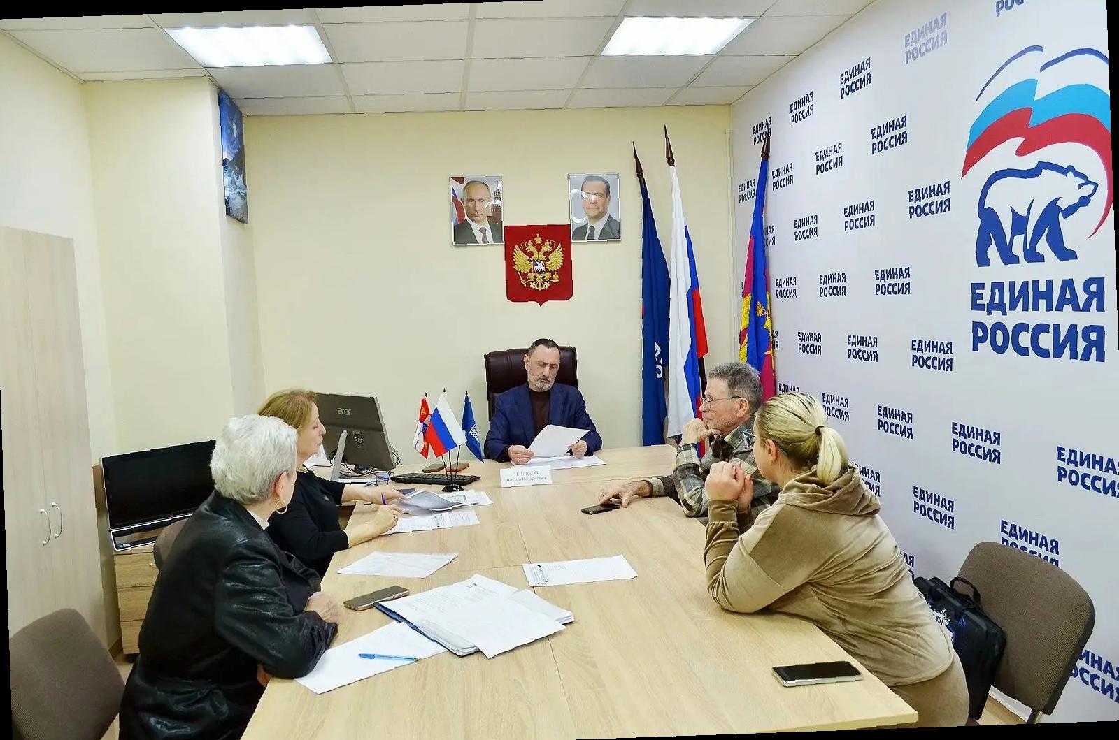 «Виктор Тепляков встретился с семьями участников СВО»