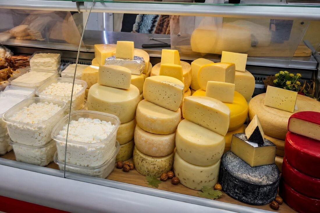 Фермерские сыры и молочные продукты