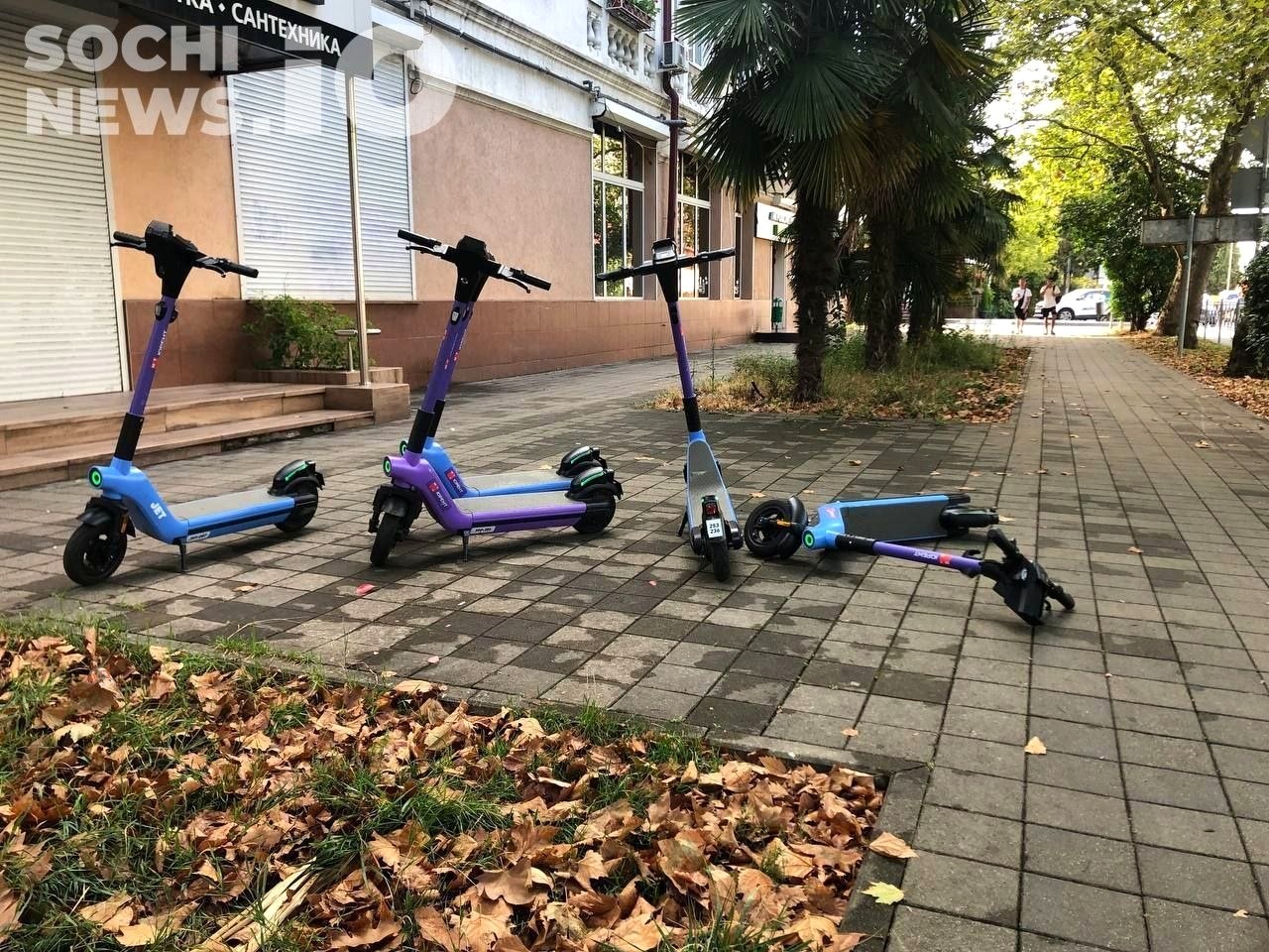 Штрафы за брошенные электросамокаты вводят в Краснодарском крае